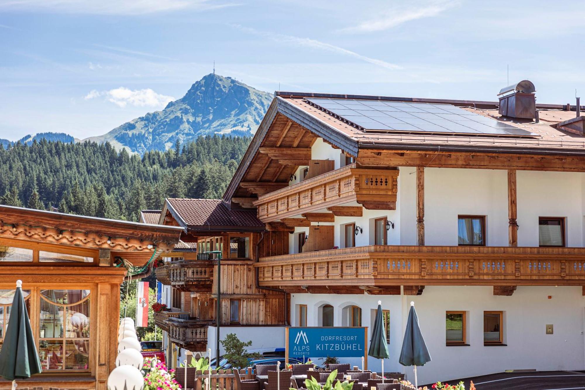 Dorfresort Kitzbuehel By Alps Resorts ไรท์ บาย คิทซ์บูห์ ภายนอก รูปภาพ